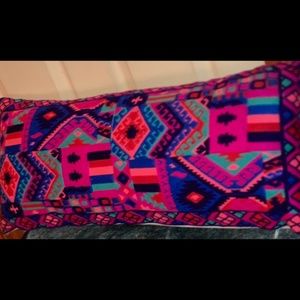 Rainbow Design Decorative Rectangle Accent Pillow